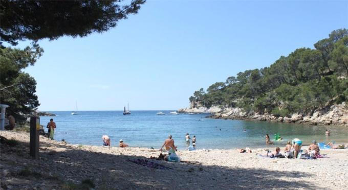 Daniel Apartamento Saint-Cyr-sur-Mer Exterior foto